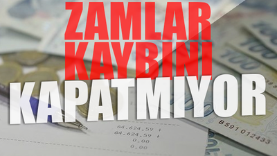 Memur ve emeklilere yapılan zam 5 ayda eridi