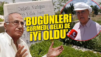 Merhum gazeteci Arcayürek anıldı.. Eşinden yürek burkan sözler