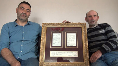 Osmanlı askerinin mektubu, torununun evinde