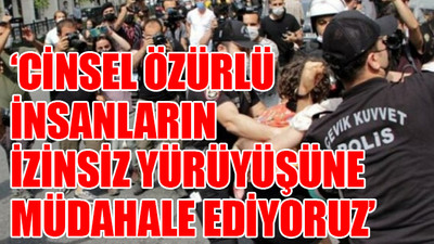 Polisin paylaşımı tepki çekti... 