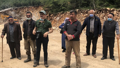 Samsun'un 6 köyü, çimento ve taş ocağı işgali altında