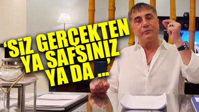 Sedat Peker'den flaş Soylu açıklaması