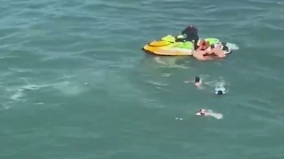 Şile’de boğulma tehlikesi geçiren 5 kişiyi itfaiye kurtardı