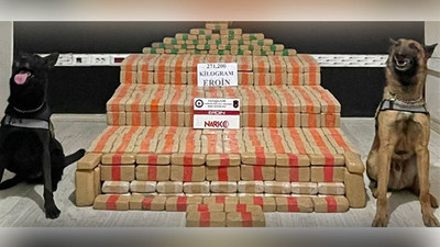 Yüksekova'da dere yatağında 271 kilo eroin ele geçirildi