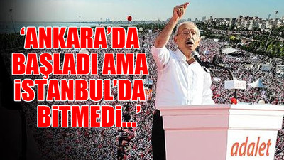 Adalet Mitingi'nin yıl dönümünde Kılıçdaroğlu'ndan anlamlı paylaşım