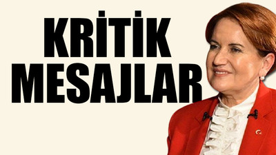 Akşener'den Kılıçdaroğlu'nun cumhurbaşkanlığı adaylığıyla ilgili flaş açıklama