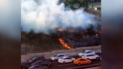 Ankara'da askeriyedeki ormanlık alanı ateşe verdiği iddia edilen şüpheli yakalandı