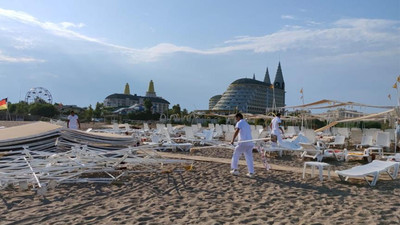 Antalya'da hortum: Yaralılar var