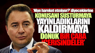 Babacan’dan 'Sedat Peker' açıklaması: Yargı duyuyor mu, susuyor mu?