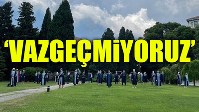 Boğaziçi Üniversitesi akademisyenleri nöbetin 124. gününde