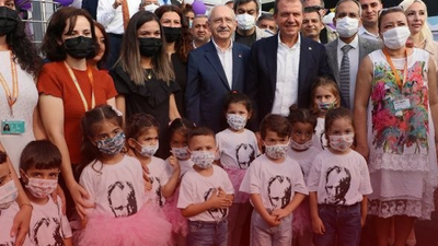 CHP lideri Kılıçdaroğlu, kreş ve esnaf ziyaretinde bulundu