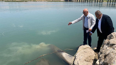 Dicle Nehri'ne kanalizasyon bağlandığı belgelendi