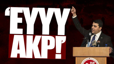 DP lideri Gültekin Uysal iktidara böyle yüklendi: Siz neyi ar sayarsınız?