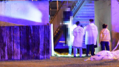 E5'te şüpheli ölüm: Cansız bedeni, köprünün korkuluklarına asılı olarak bulundu