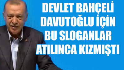 Erdoğan'ın konuşma yaptığı salonda, 'Biji Serok Erdoğan' sloganları atıldı
