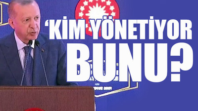 Erdoğan, konuştuğu sırada ses sorunu yaşandı: Sinirlendi...
