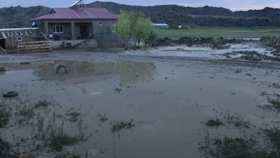 Iğdır’da sel felaketi