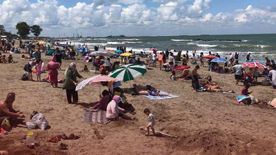 İki ilçede denize girmek yasaklandı 