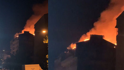 İstanbul Güngören'de yangın