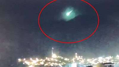 'İzmir'e meteor düştü' notuyla paylaşılan videonun ardından Ege Üniversitesi'nden açıklama