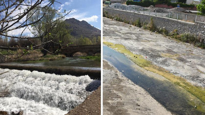 Kızılırmak'ı besleyen Tecer Irmağı kurudu