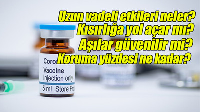 Koronavirüs aşıları hakkında bilinen yanlışlar...