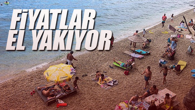 Kuşadası'nda tatilcilerin şezlong ve şemsiye isyanı 