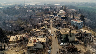 Manavgat'ta manzara korkunç