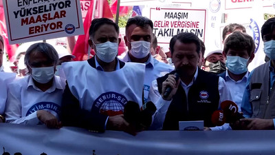 Memur-Sen'den 'zam' protestosu