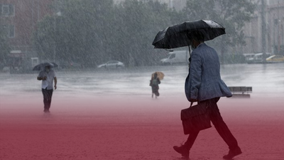 Meteoroloji'den sağanak yağış uyarısı