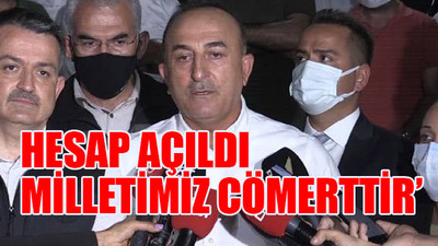 Mevlüt Çavuşoğlu'ndan yangın bölgesi için yardım çağrısı