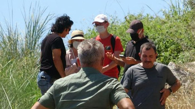 Ormana giren Ruslar polisi alarma geçirdi