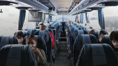 Pozitif çıktı... Otobüsteki 37 kişi izolasyona alındı