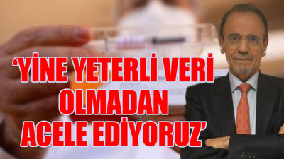 Prof. Dr. Mehmet Ceyhan 'tek doz' aşıya tepki gösterdi, kritik uyarılarda bulundu