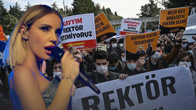 Şarkıcı Gülşen'den Boğaziçi öğrencilerine destek