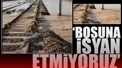 YHT hattında korkunç görüntüler