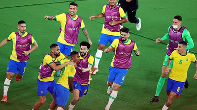 2020 Tokyo Olimpiyat Oyunları'nda futbolda kupa Brezilya'nın