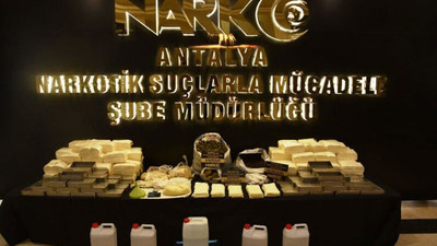3,3 milyon kullanımlık uyuşturucu ele geçirildi