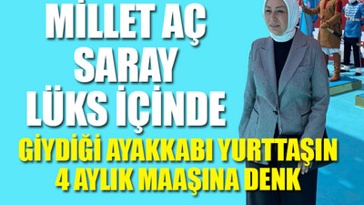 Giydiği ayakkabının fiyatı dudak uçuklattı