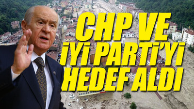Bahçeli'den afet paylaşımı... 'Olağan dışı bir tabloyla karşı karşıyayız'