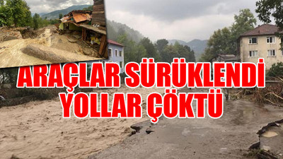 Bartın'da sel felaketi: Bir kadın kayboldu, bir kişi hayatını kaybetti
