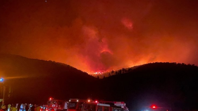 Bodrum'daki orman yangını 10 saat sonra kontrol altına alındı