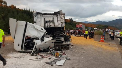 Bolu'da feci kaza... 1 ölü, 2 yaralı