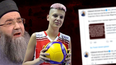 Cübbeli Ahmet bu kez de milli voleybolcu Ebrar Karakurt'u hedef aldı