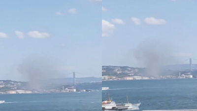 İstanbul'da otel yangını