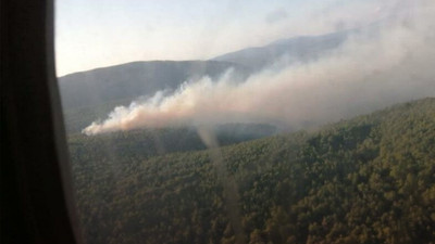 İzmir’deki orman yangını 14 saat sonra kontrol altında
