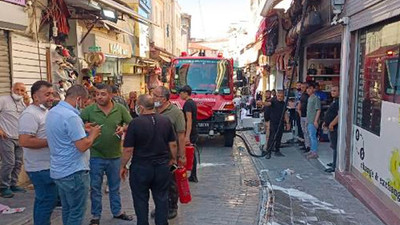 Kapalıçarşı'da yangın 