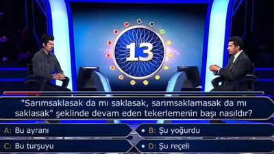 Kim Milyoner Olmak İster’de yarışmacının elendiği soru sosyal medyada gündem oldu