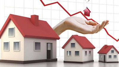 Konut satışlarında büyük düşüş