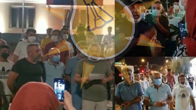 Konya’da esnaf gece yarısı meydana indi